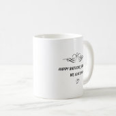 家族の木の写真の名前おばあちゃんナナコーヒーギフト コーヒーマグカップ (正面右)