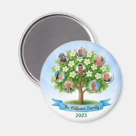 家族の木の写真の愛の集め記念ギフト マグネット