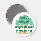 家族の木を振る マグネット (正面/裏面)