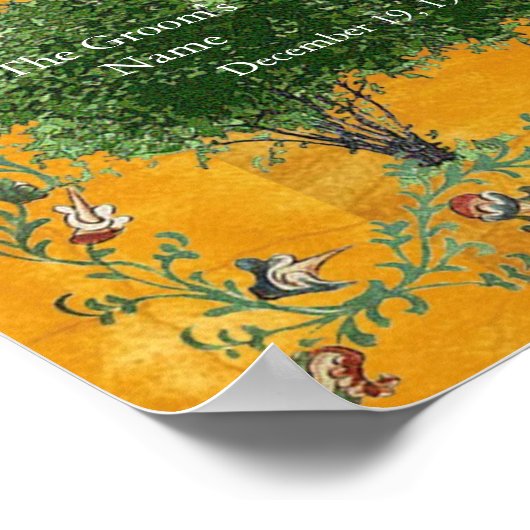 家族の木 – 結婚 ポスター (角)