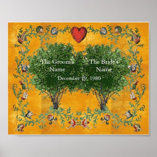 家族の木 – 結婚 ポスター (正面)