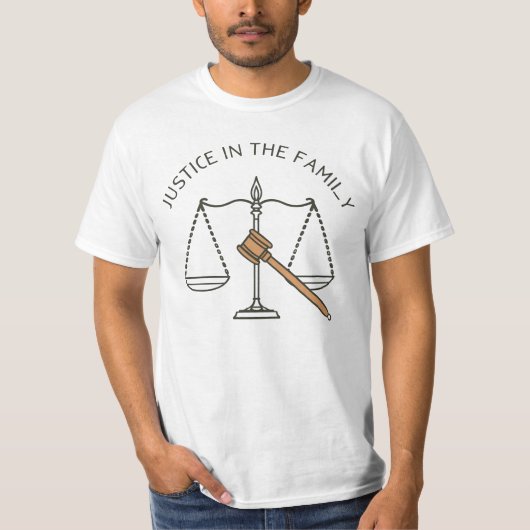 家族の正義 Tシャツ (正面)