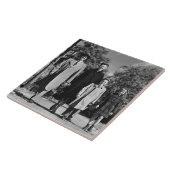 家族の歩く タイル (側面)