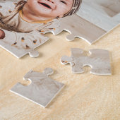 家族の母親の定義ハート4写真 ジグソーパズル (側面)