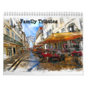 家族の注釈 カレンダー (カバー)