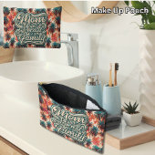 家族の熱帯のハートのママ アクセサリーポーチ