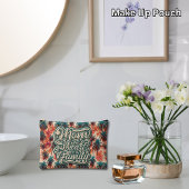 家族の熱帯のハートのママ アクセサリーポーチ