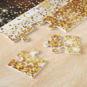 家族の猫の人気がある贈り物 ジグソーパズル (側面)