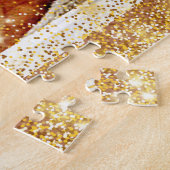 家族の猫の人気がある贈り物 ジグソーパズル (側面)