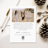 家族の瞬間：メリーと明るい写真のクリスマス シーズンカード