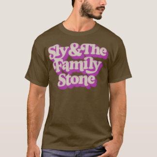 家族の石を滑らかにする Tシャツ
