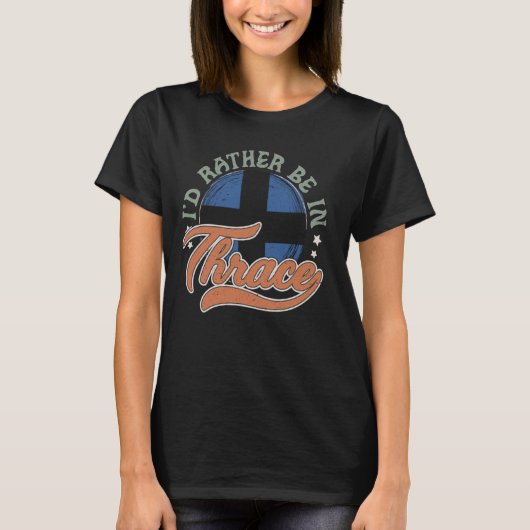 家族の祖先が国の土産国を~に送り届ける Tシャツ (正面)