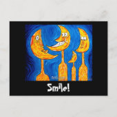 家族の笑顔 ポストカード (正面)