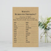 家族の素朴クリスマスパーティーゲーム印刷 (スタンド正面)