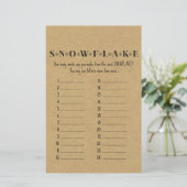 家族の素朴クリスマスパーティーゲーム印刷 (スタンド正面)