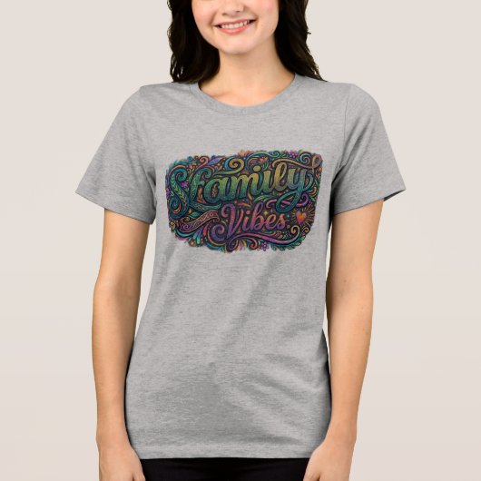 家族の絆 トライブレンドTシャツ (正面)