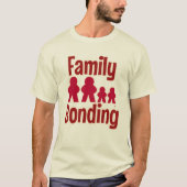 家族の絆 ボードゲーム ファン デザイン Tシャツ (正面)