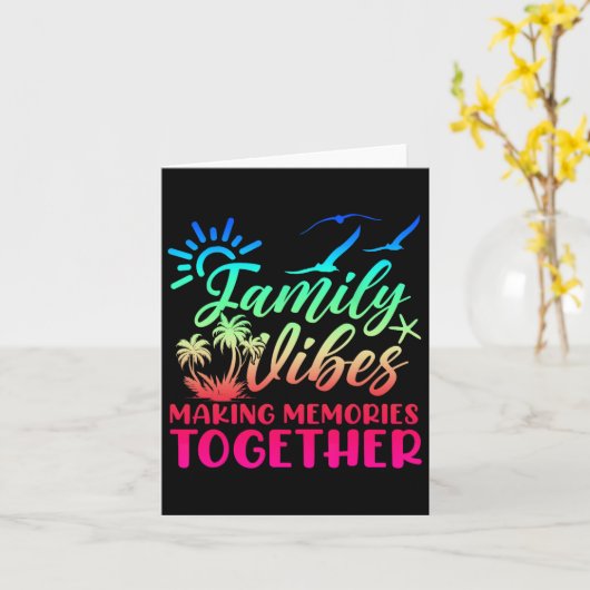 家族の絆 メモリーを作る 2025 家族再会 M カード (黄色い花)