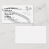 家族の練習の医者名刺 名刺 (正面/裏面)