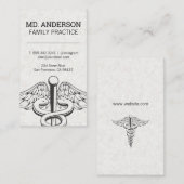 家族の練習 | 医療記号 名刺 (正面/裏面)
