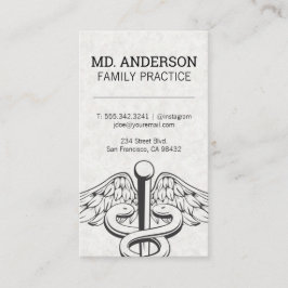 家族の練習 | 医療記号 名刺