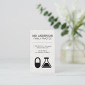 家族の練習 |医療 | 名刺 (スタンド正面)