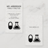 家族の練習 |医療 | 名刺 (正面/裏面)