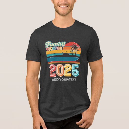 家族の職業パーソナライズされた トライブレンドＴシャツ (正面)