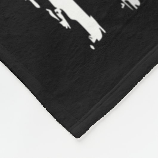 家族の自殺防止認識度ティール(緑がかった色)パープルリ フリースブランケット (角)