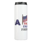 家族の自由を信じる タンブラー (裏面)