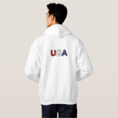家族の自由を信じる パーカ (裏面フル)