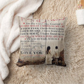 家族の装飾品 |夫のデザイン| クッション (ブランケット)