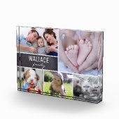 家族の複数のフォトコラージュ複数 フォトブロック (右)