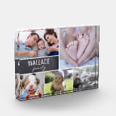 家族の複数のフォトコラージュ複数 フォトブロック (左)