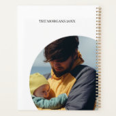 家族の計画とイベント写真と聖なる書物、 経典 プランナー手帳 (裏面)