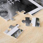 家族の記憶は花こう岩の4つのxのカスタムな写真揺れます ジグソーパズル (側面)