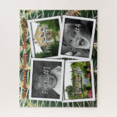 家族の記憶は4つのxのカスタムな写真サボテンに挑戦します ジグソーパズル (縦)