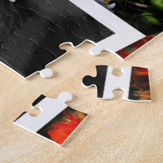 家族の記憶は4つのxのカスタムな写真チューリップに挑戦します ジグソーパズル (側面)