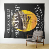 家族の誕生日2024パーティーTシャツ同窓会引退 タペストリー (インサイチュ(横))