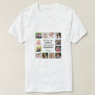 家族の賛美引用文12写真集 Tシャツ