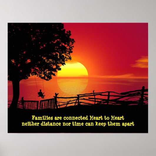 家族の賛辞 – 家族のポスターの愛 ポスター (正面)