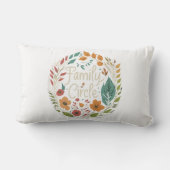 「家族の輪」 ランバークッション (裏面)