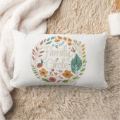 「家族の輪」 ランバークッション (ブランケット)