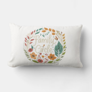 「家族の輪」 ランバークッション