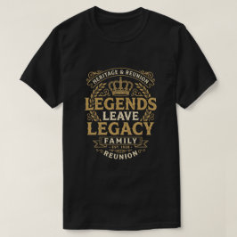 家族の遺産 2026年家族再会 Tシャツ