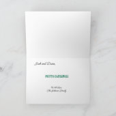 家族の雪だるま シーズンカード (内部)