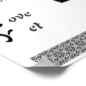 家族の頭字語の父と愛の母はまだ写真 ポスター (角)