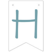 家族の魚釣り旅行:男の子の1歳の誕生日 バンティングフラッグ (第2の旗)