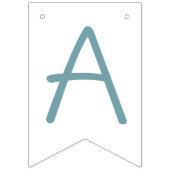 家族の魚釣り旅行:男の子の1歳の誕生日 バンティングフラッグ (第3の旗)