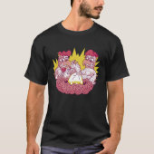 家族の鶏 Tシャツ (正面)